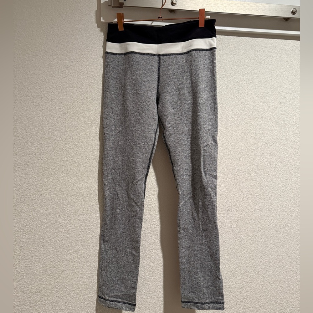 Lululemon herringbone straight leg pants